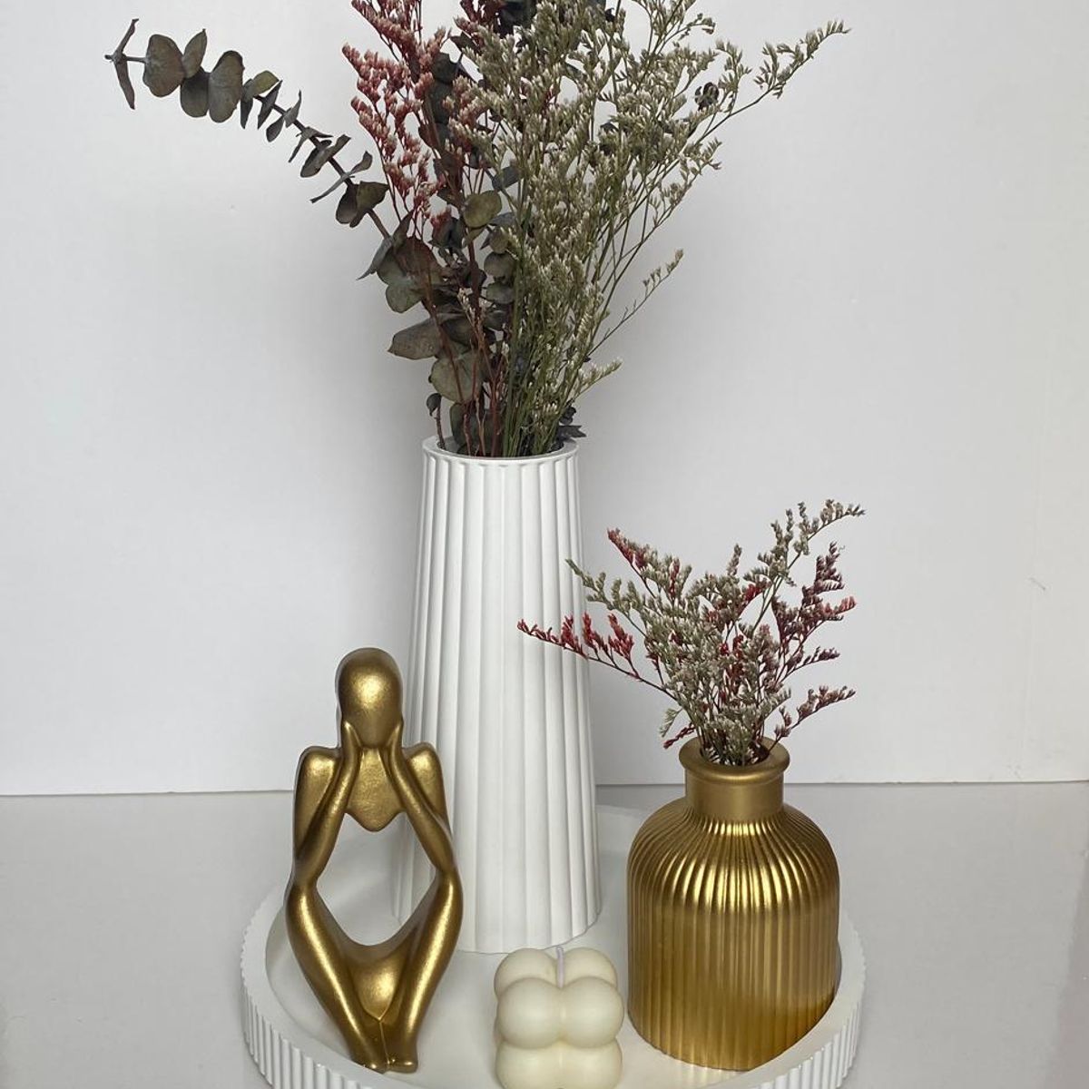 GENERAL - set decorativo centro de mesa adorno moderno para el hogar