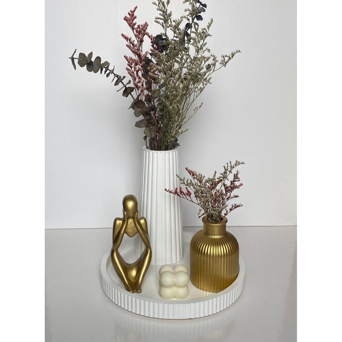 GENERAL - set decorativo centro de mesa adorno moderno para el hogar