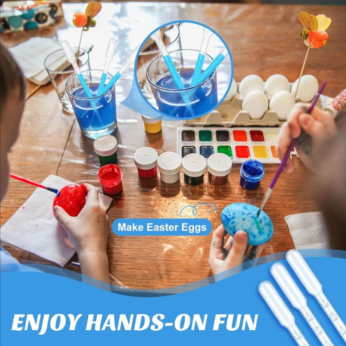 GENERICO - 50 Pipetas Pasteur Gotero Plastico Graduada Cuentagotas 3ml Transparente