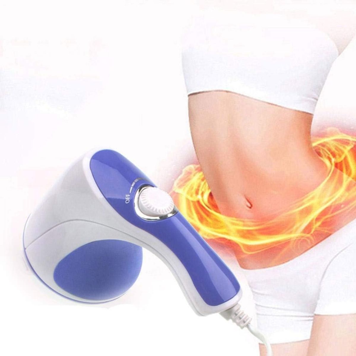 GENERICO - Masajeador Eléctrico De Cuerpo Completo 5 En 1 Full Relax Spin Anticelulitis