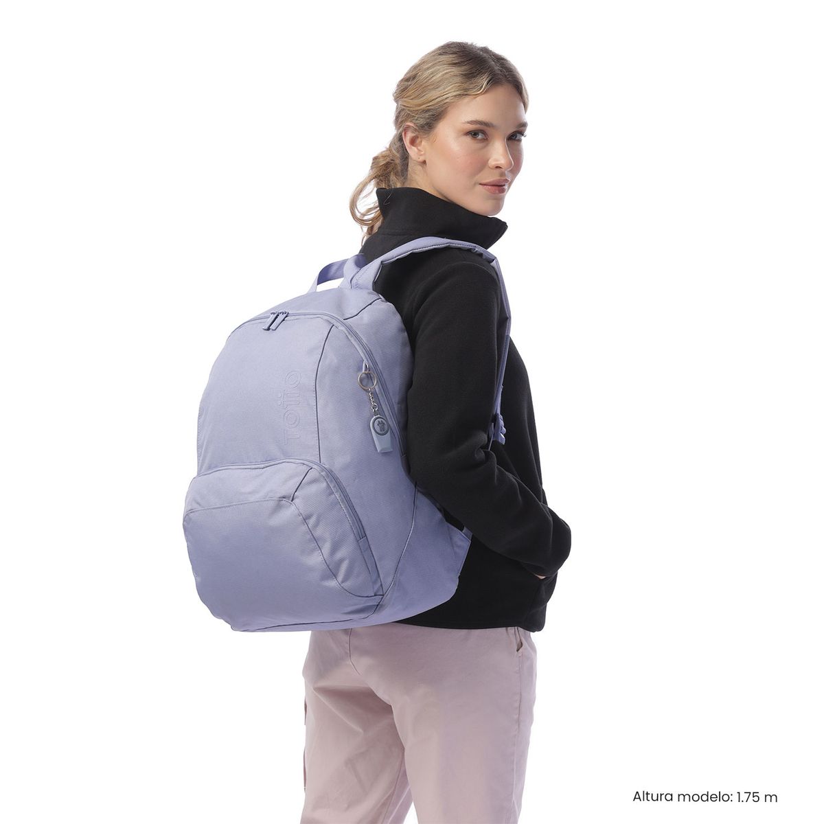 TOTTO - Morral Mochila Ometto Mujer Bolsillo Porta Totto Botella