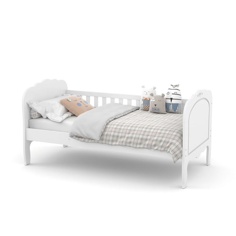 MICA KIDS - Cama Provence Laqueada Blanco