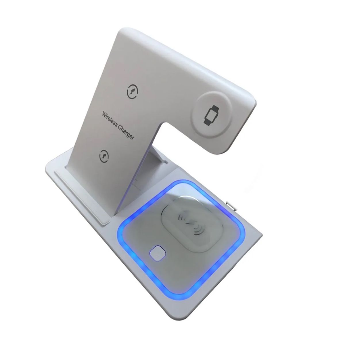 GENERICO - Estacion de Carga Inalambrica 3 en 1 Compatible Iphone