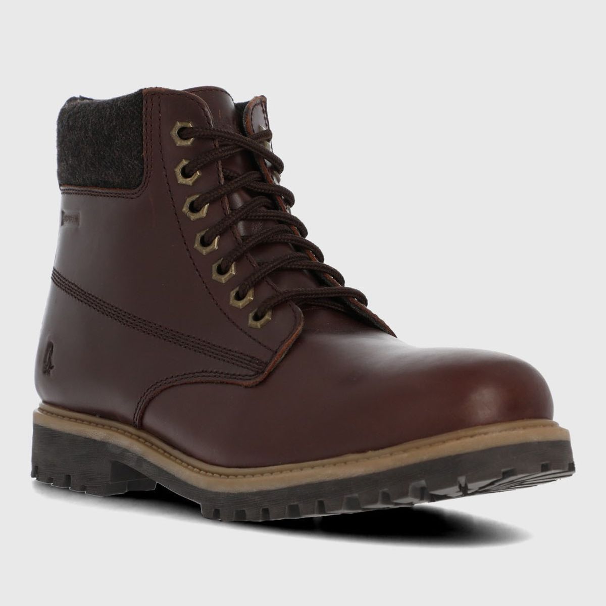 HUSH PUPPIES - Botín para Hombre Negam Burgundy Hush Puppies HUSH PUPPIES