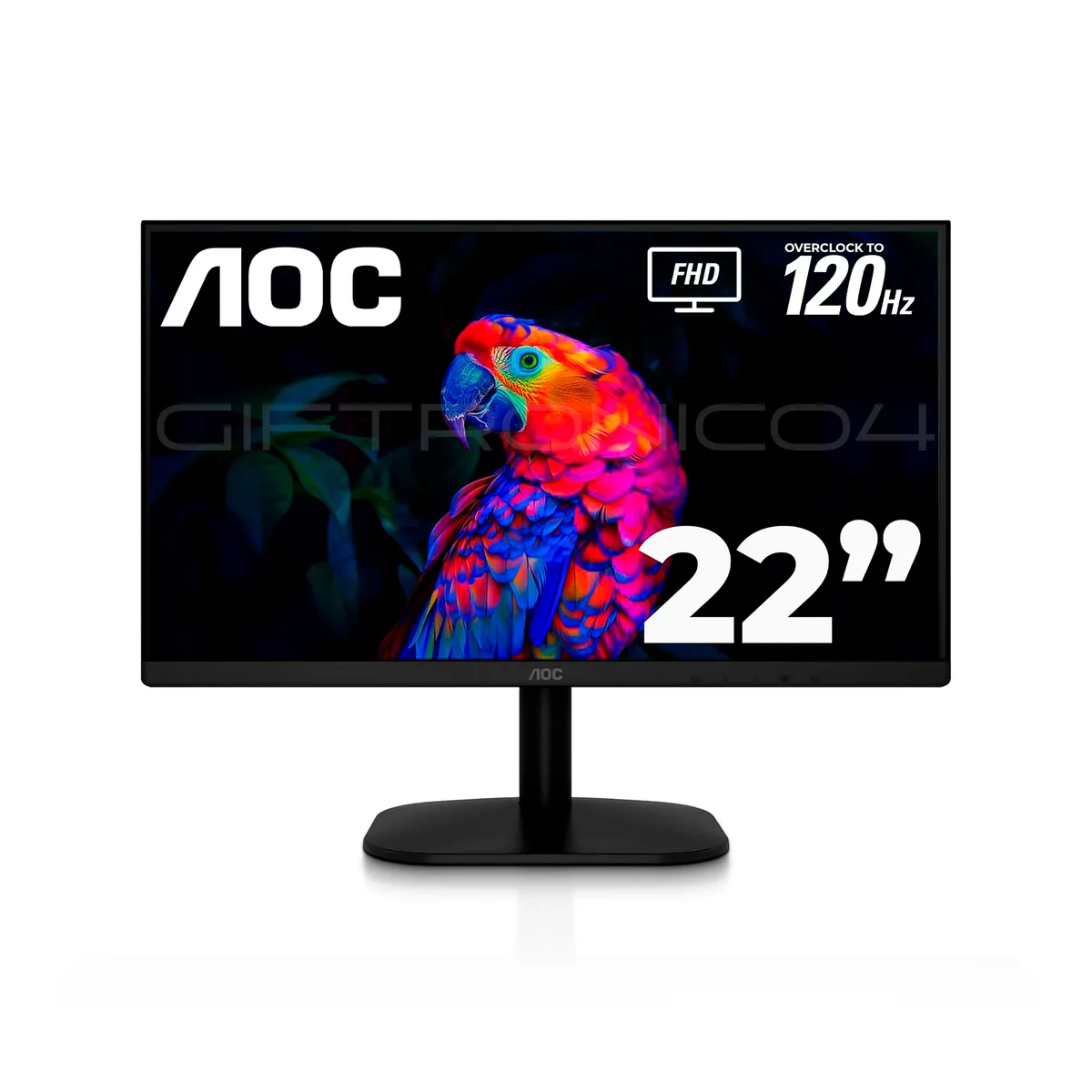 AOC - Monitor AOC 22B35HM23 Plano 215 LED Full HD 120Hz Negro