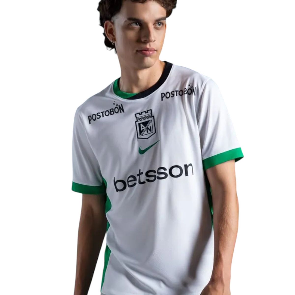 NIKE - camiseta Nike Atletico Nacional STAD AW 2026 Hombre-Blanco