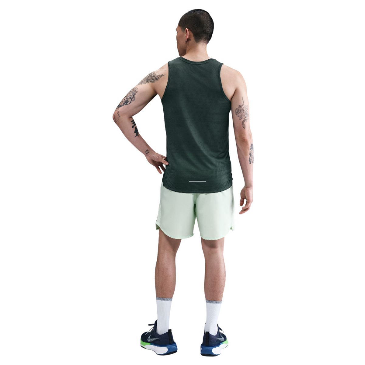 NIKE - Camiseta Sin Mangas Nike Df Miler Ta Hombre-Verde