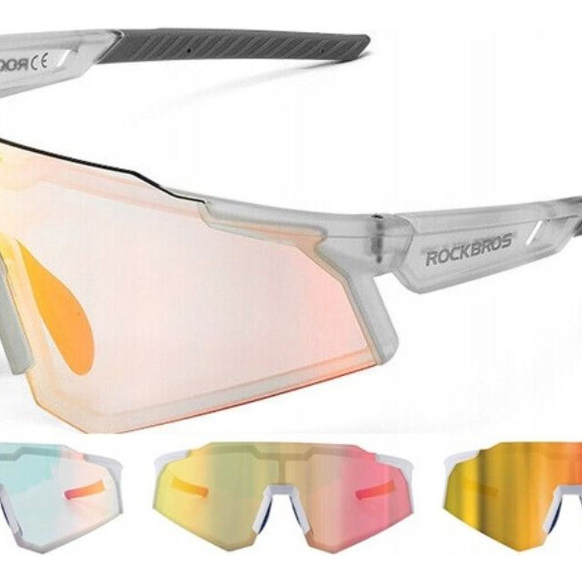 ROCKBROS - Gafas Fotocromáticas Rockbros Uv400 Ciclismo Running Moto