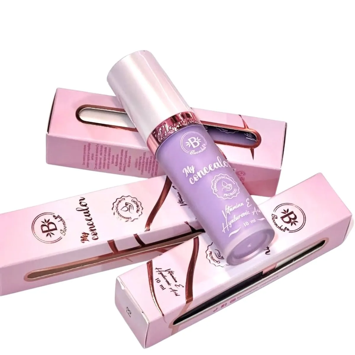 GENERICO - Corrector de Ojeras Morado Bloomshell