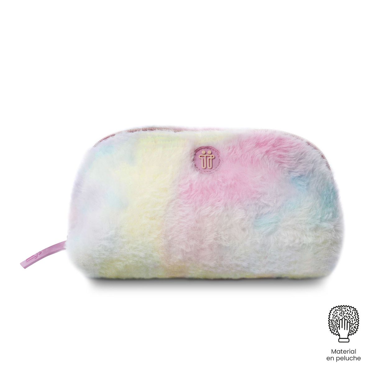 TOTTO - Cartuchera Multiuso Escolar Fluffy Niña Rosado Totto