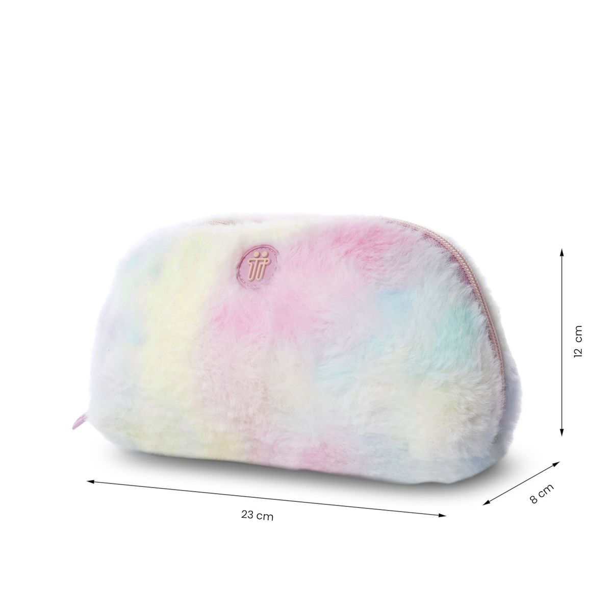 TOTTO - Cartuchera Multiuso Escolar Fluffy Niña Rosado Totto