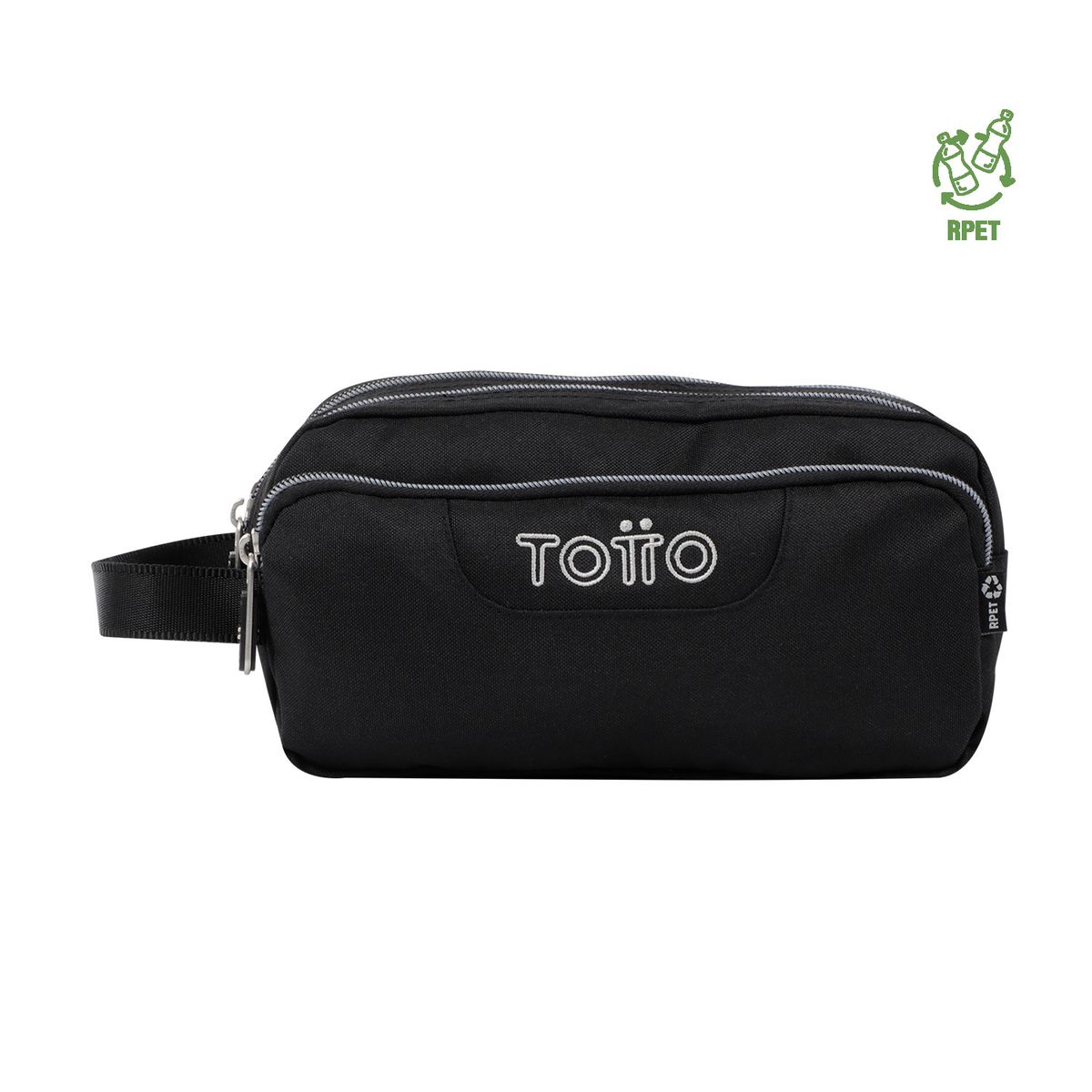 TOTTO - Cartuchera Multiusos Agapec Negra