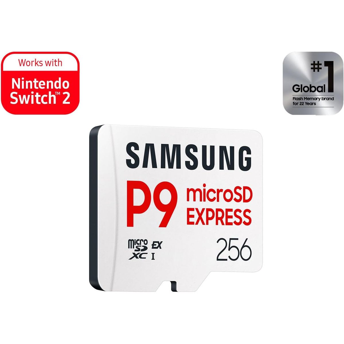 SAMSUNG - MicroSD Express 256GB Samsung P9 Nintendo Switch 2