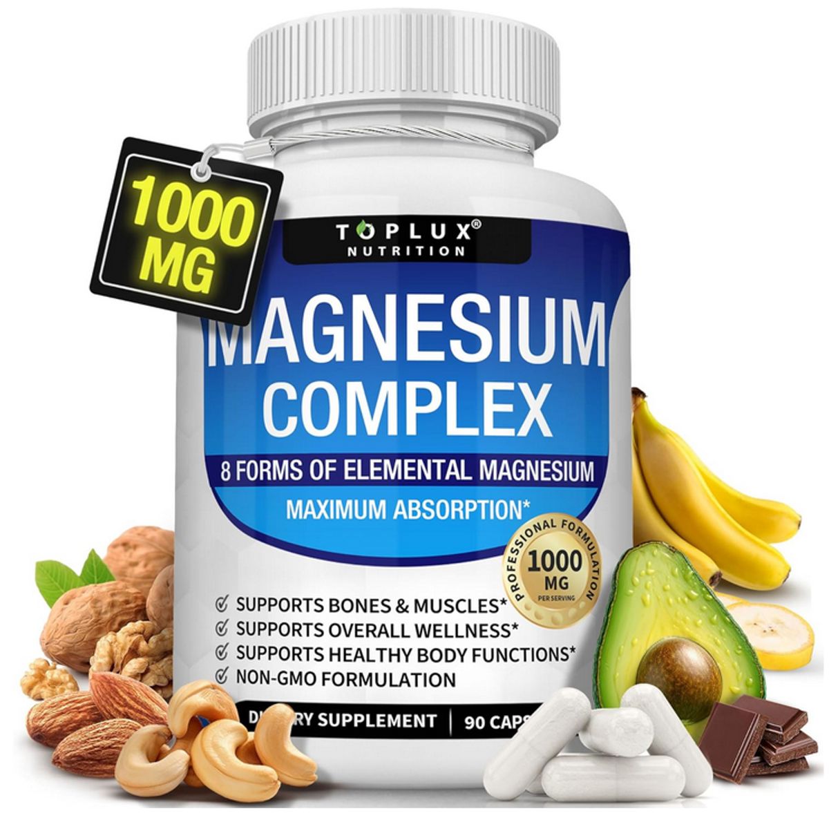 GENERICO - MAGNESIUM COMPLEX  SUPLEMENTO DIETARIO