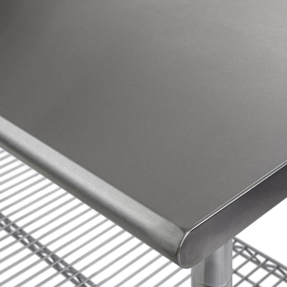 MEMBERS SELECTION - Mesa de Trabajo en Acero Inoxidable 124x61 cms