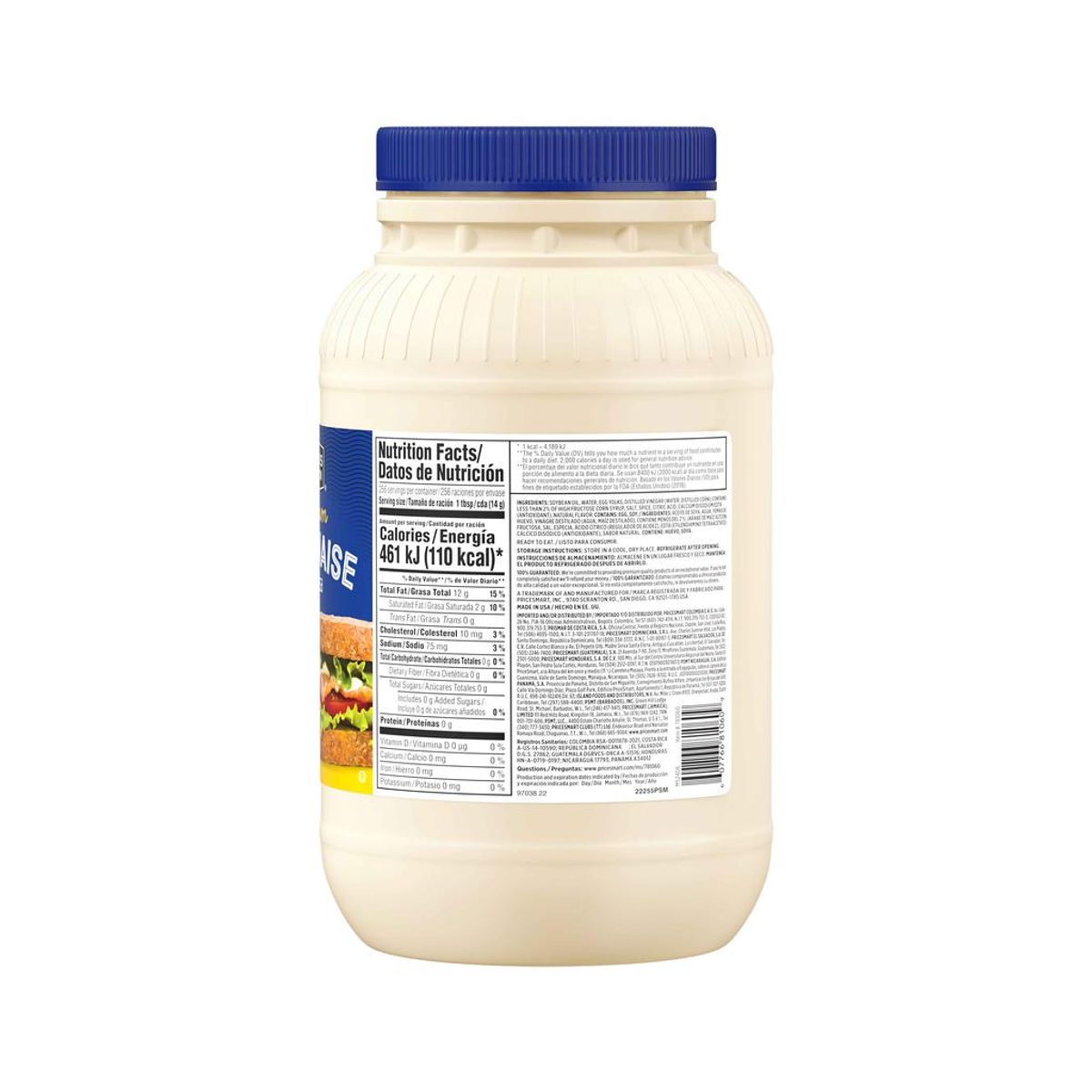 MEMBERS SELECTION - Mayonesa Cremosa con Sabor Natural 3.78 Litros