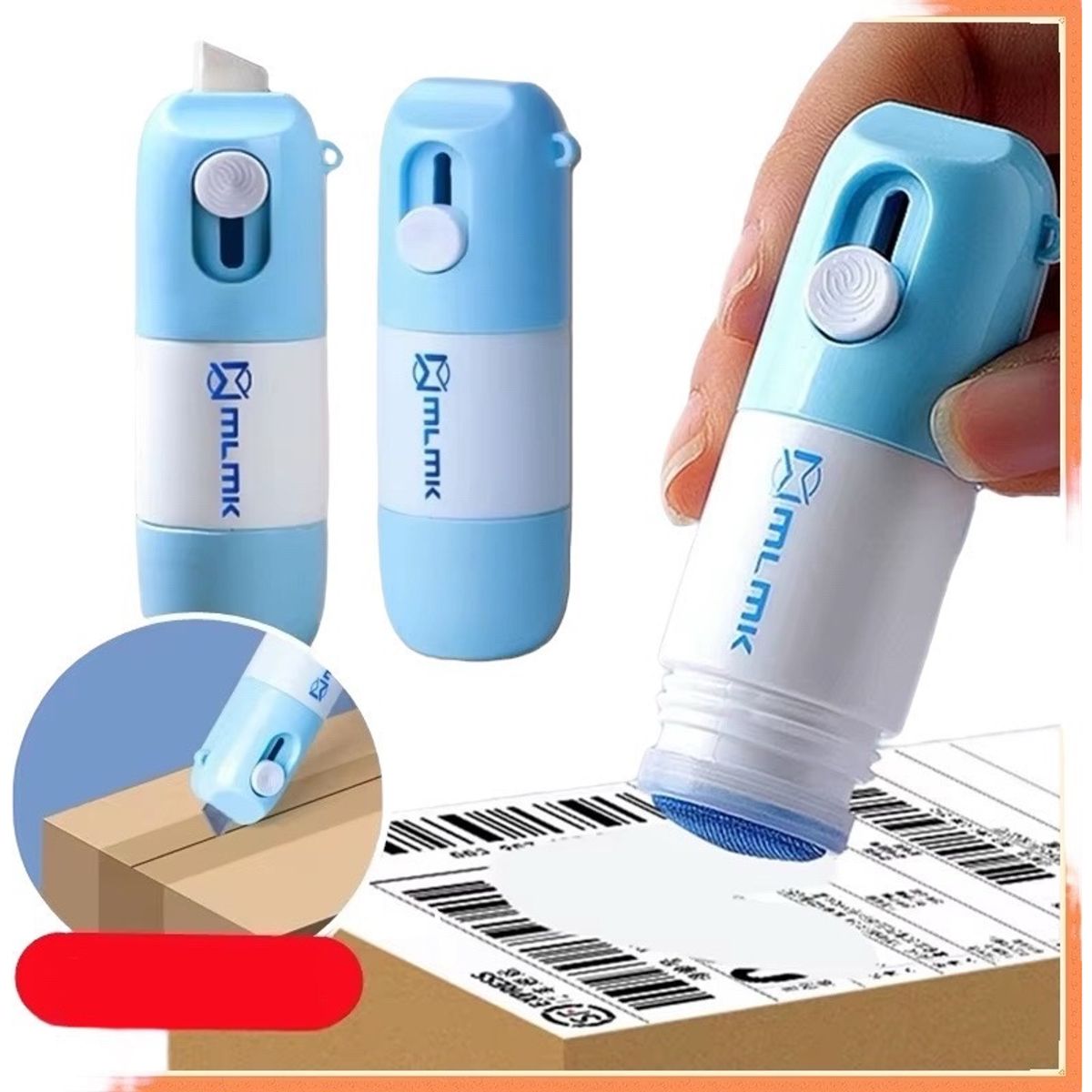 GENERICO - Borrador Etiquetas Termicas Y Birturi Abrir Cajas 2 En 1