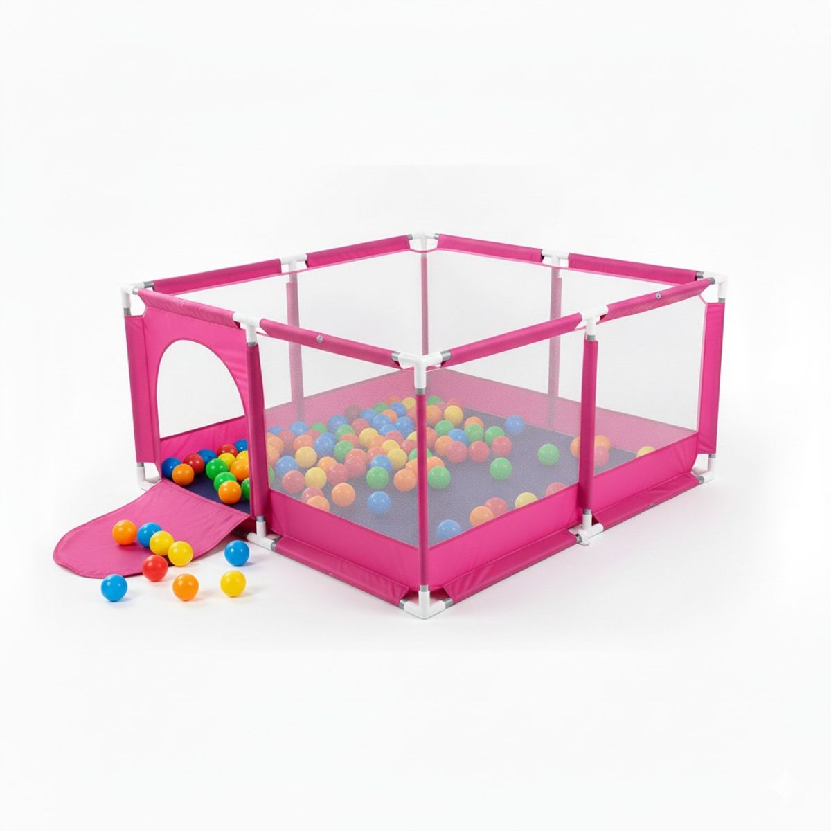 BABY ON - Corral piscina con pelotas para bebe
