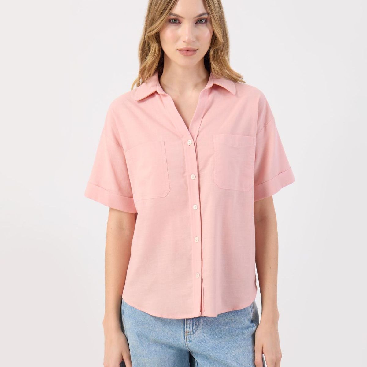 PATPRIMO - Camisa  De Mujer Manga Corta Marca Patprimo #30010758-20519
