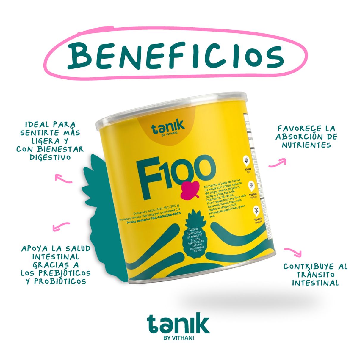 VITHANI - Fibra F100 Tanik X 300 gr