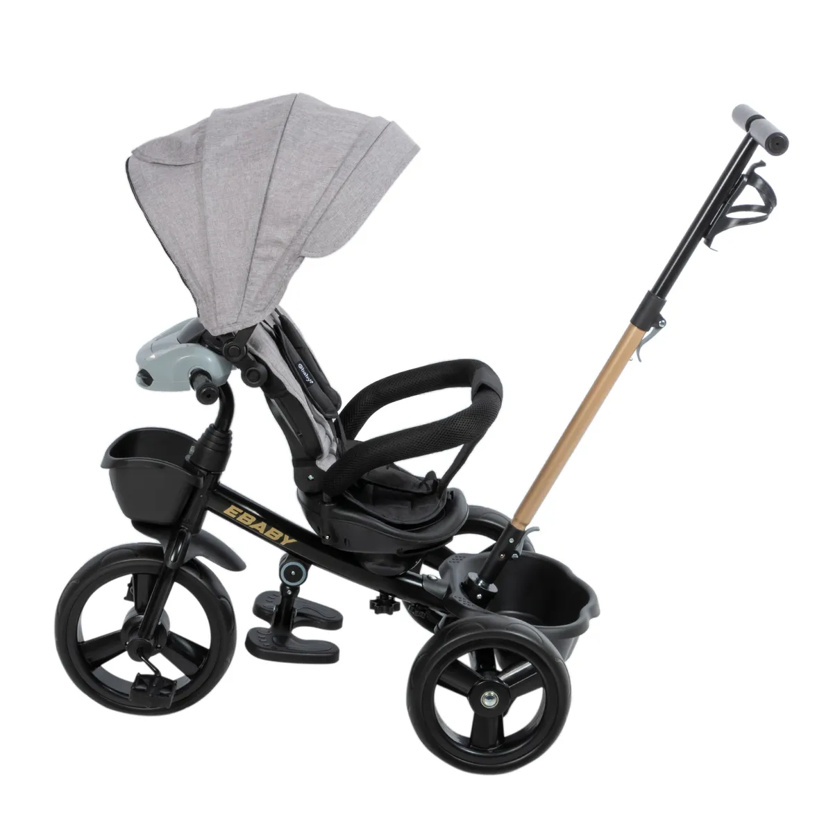 EBABY - Triciclo Paseador EB390A  GRIS