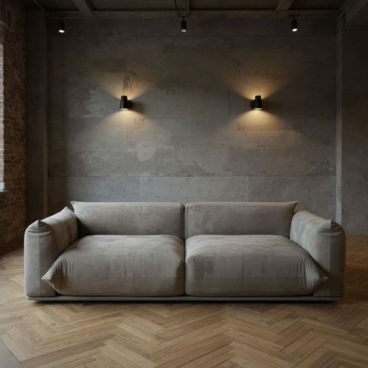 GENERICO - Sofá Boreas en tela 190cm x 85cm