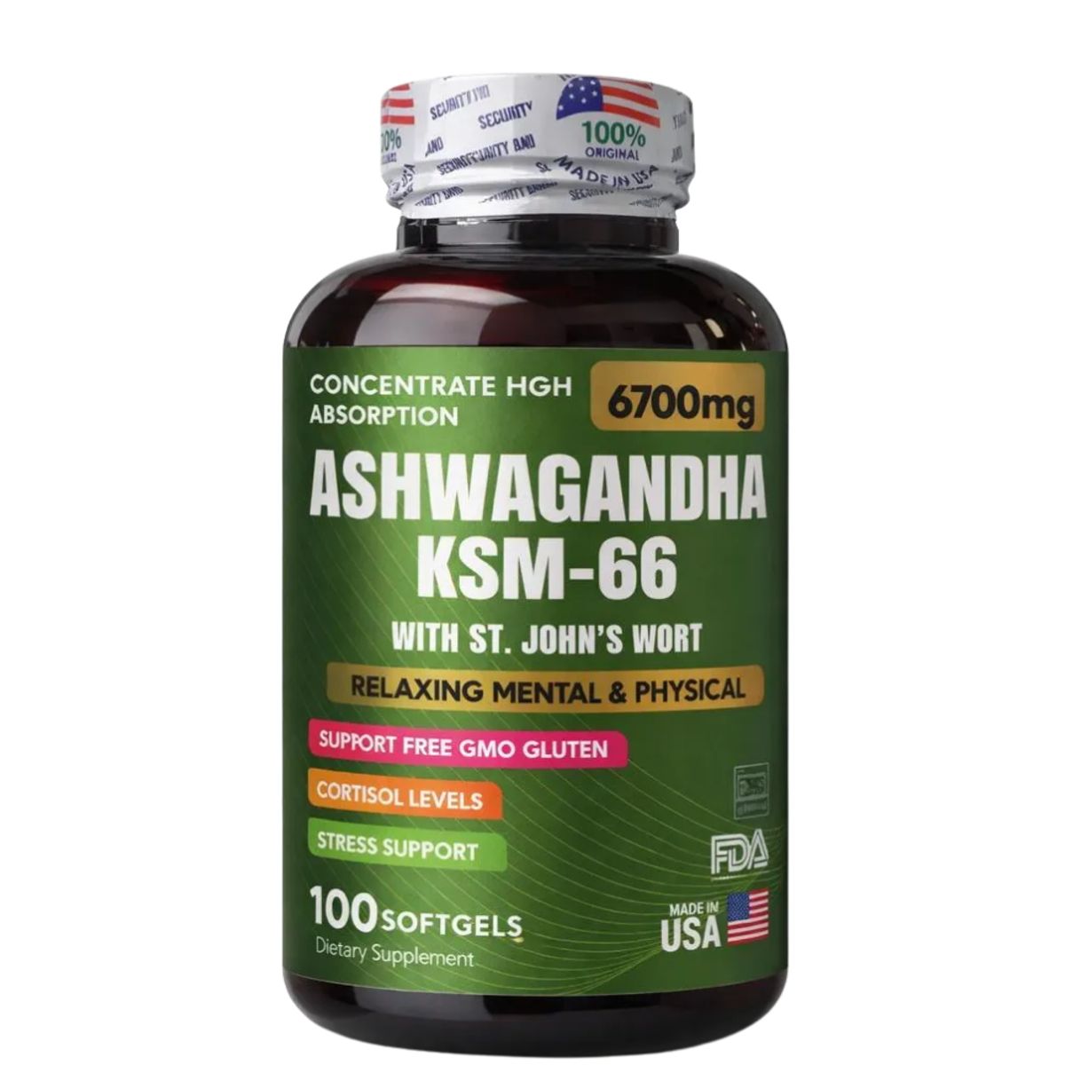 NATURAL ENERGY PRODUCTS - Ashwagandha Americana Ksm-66