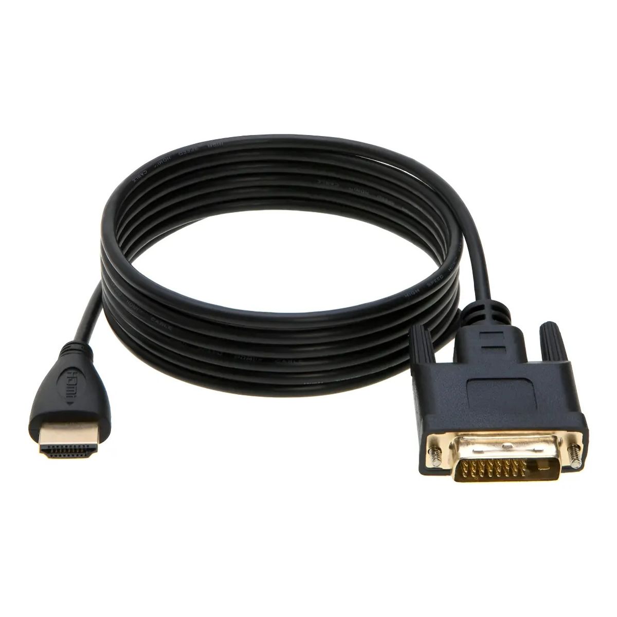 OEM - Cable Dvi D 24+1 A Hdmi 1.5 Metros Bi-direccional