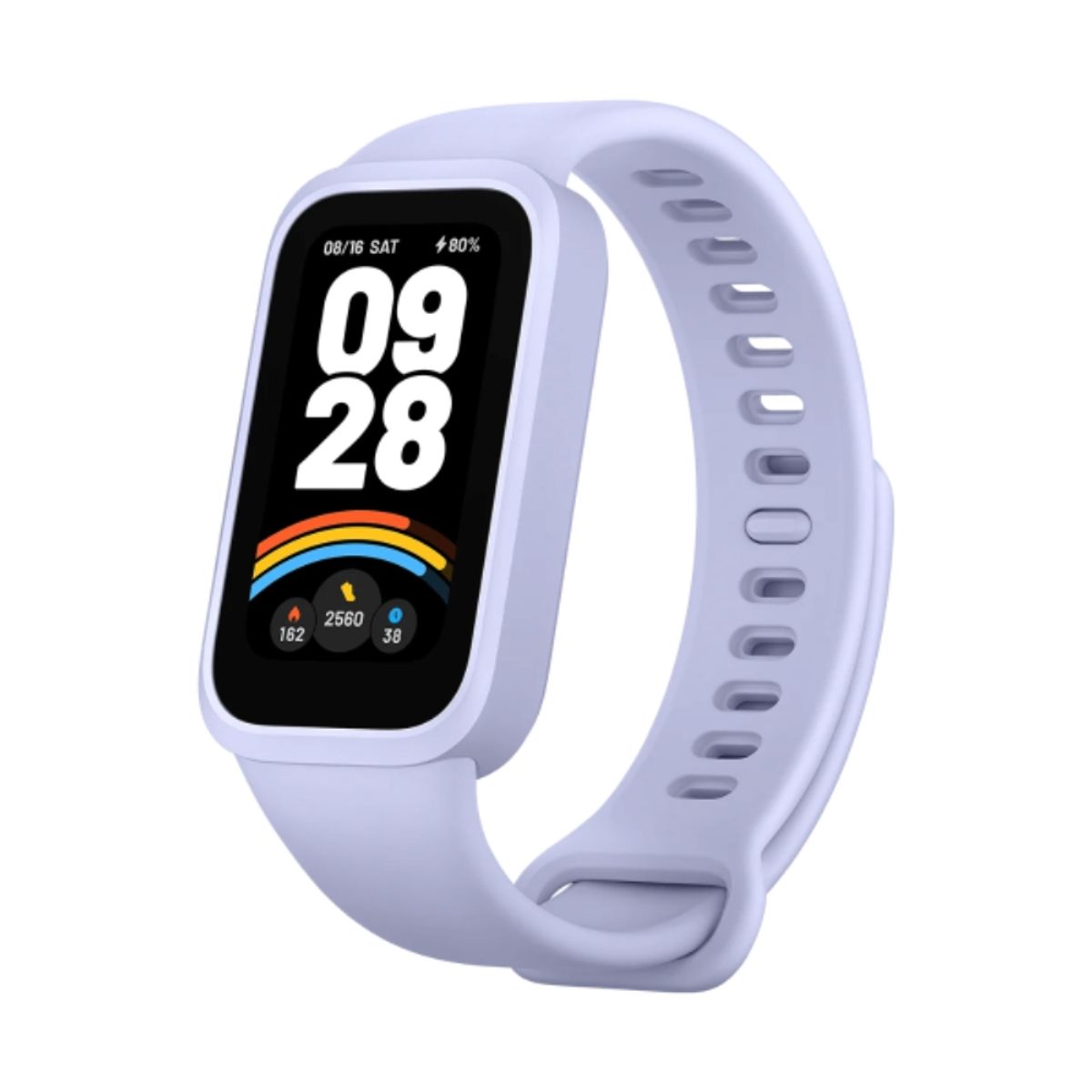 XIAOMI - Xiaomi Smart Band 9 Active Pulsera Inteligente Smartwatch Lavanda.