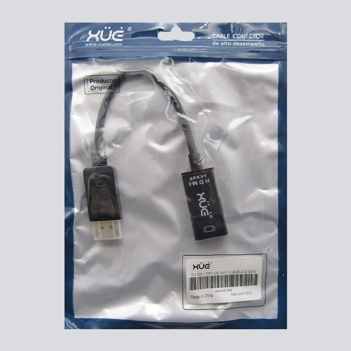 XUE - ADAPTADOR XUE DISPLAYPORT A HDMI