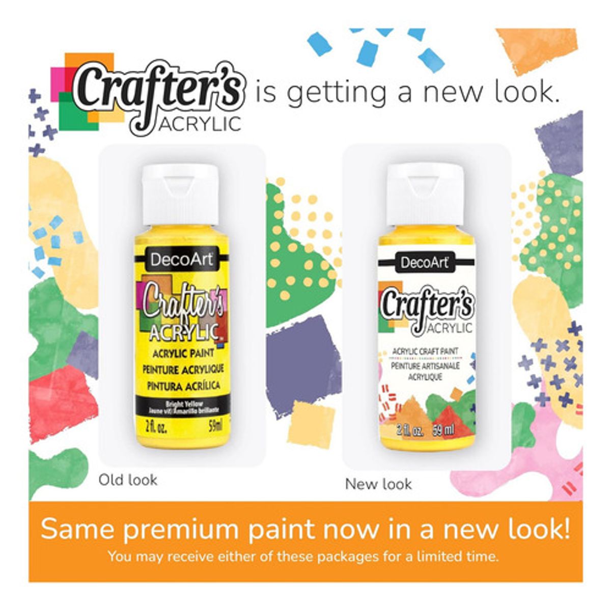 GENERICO - Juego Acrílico Decoart Crafter 12 Colores Surtidos Surtidos