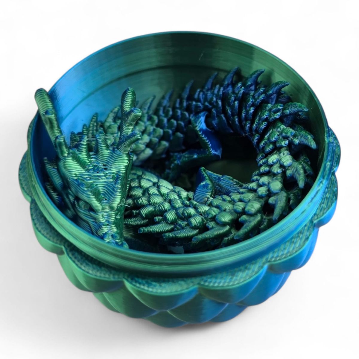 GENERICO - Huevo De Dragon Articulado Figura 3d Fotocromatico 245cm