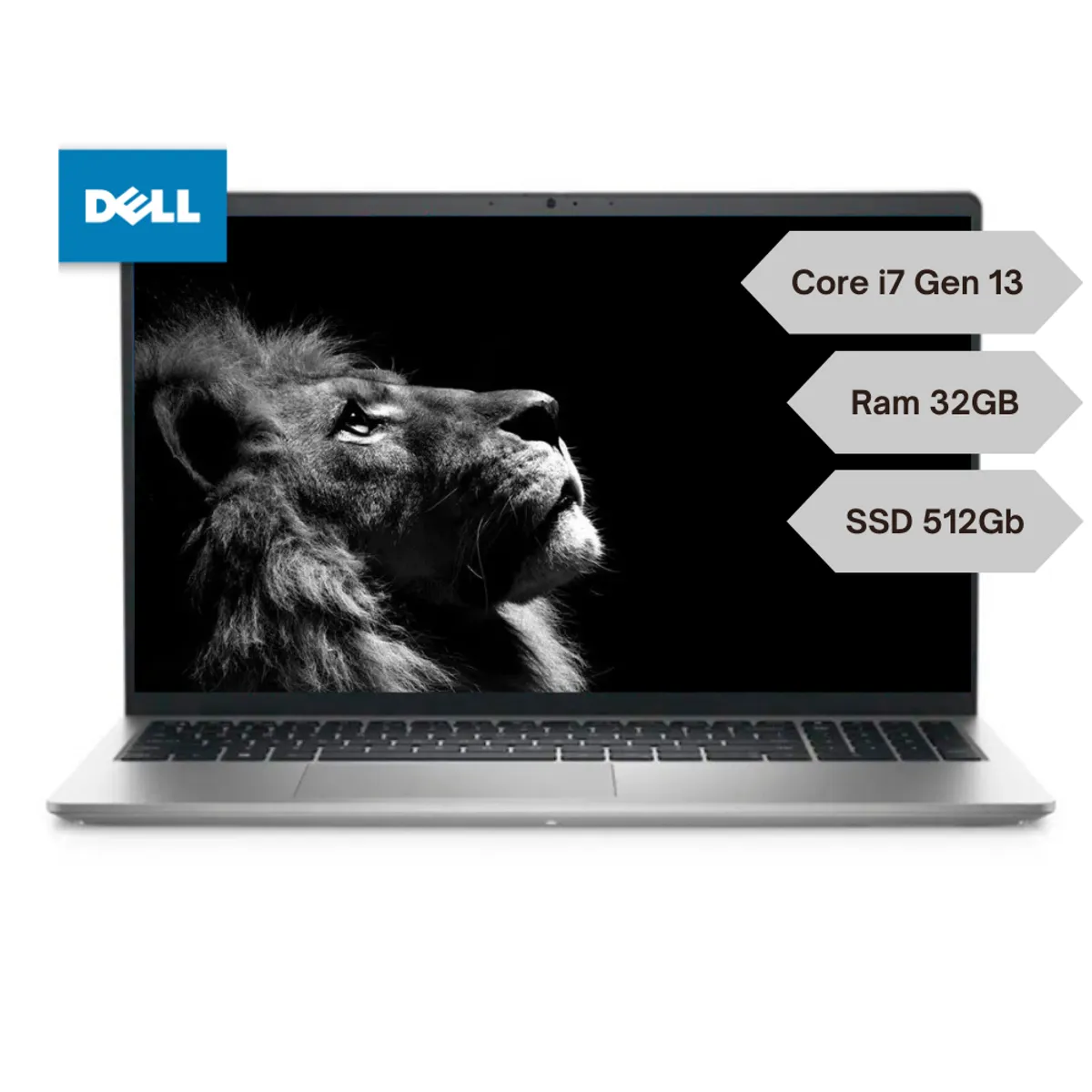 DELL - Portatil Dell Intel Core i7-1355U Ram 32Gb SSD 512Gb 15.6" FHD Win 11