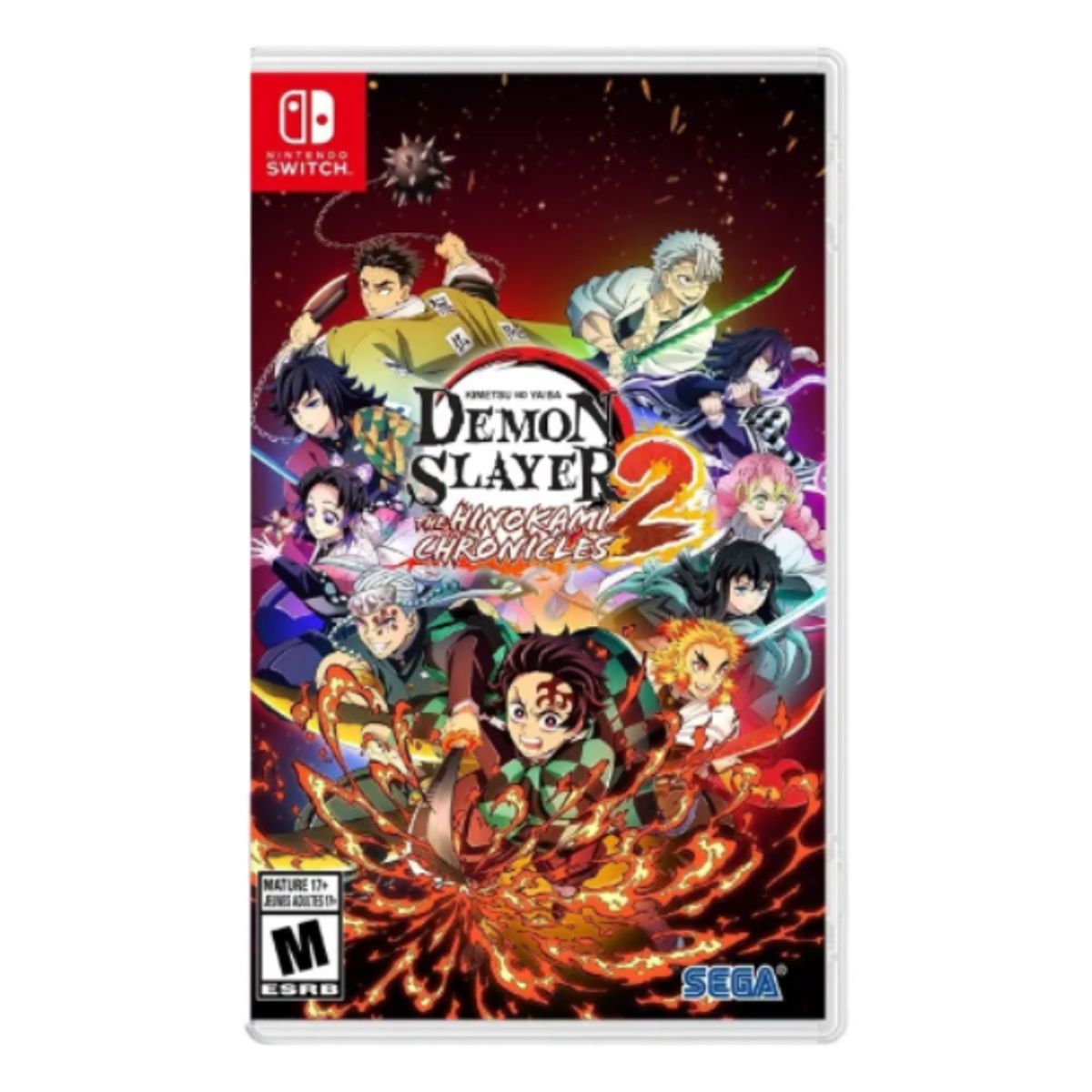 NINTENDO SWITCH - Demon Slayer Kimetsu no Yaiba The Hinokami Chronicles 2 Nintendo Switch