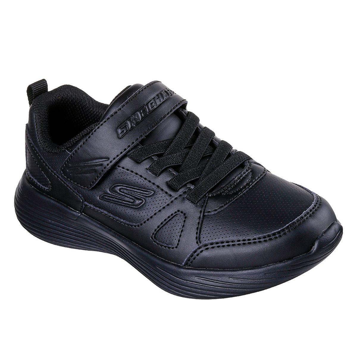 SKECHERS - Tenis colegial - escolar Deportivo de Niño skechers  405086lbbk Negro zapatillas