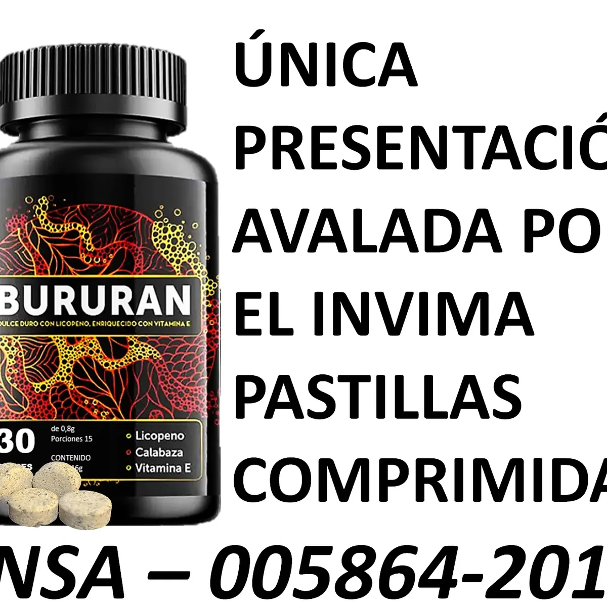 GENERICO - BURURAN X 3 ORIGINAL + REGALO