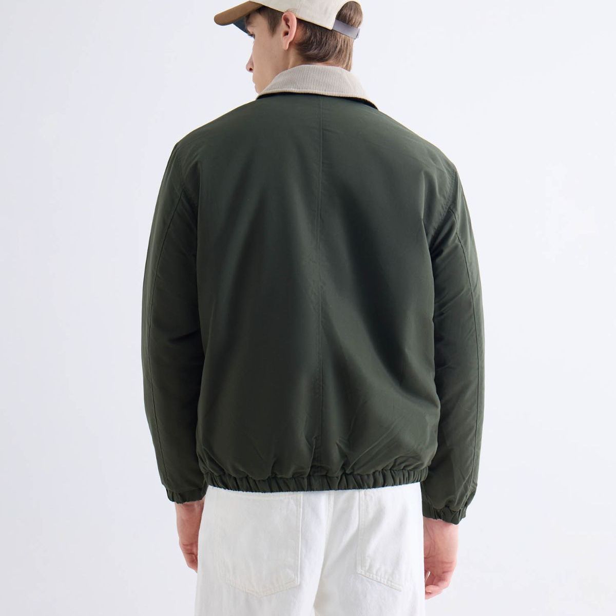 SEVEN SEVEN - Chaqueta  Para Hombre Bomber Color Verde Marca Seven Seven #45080487