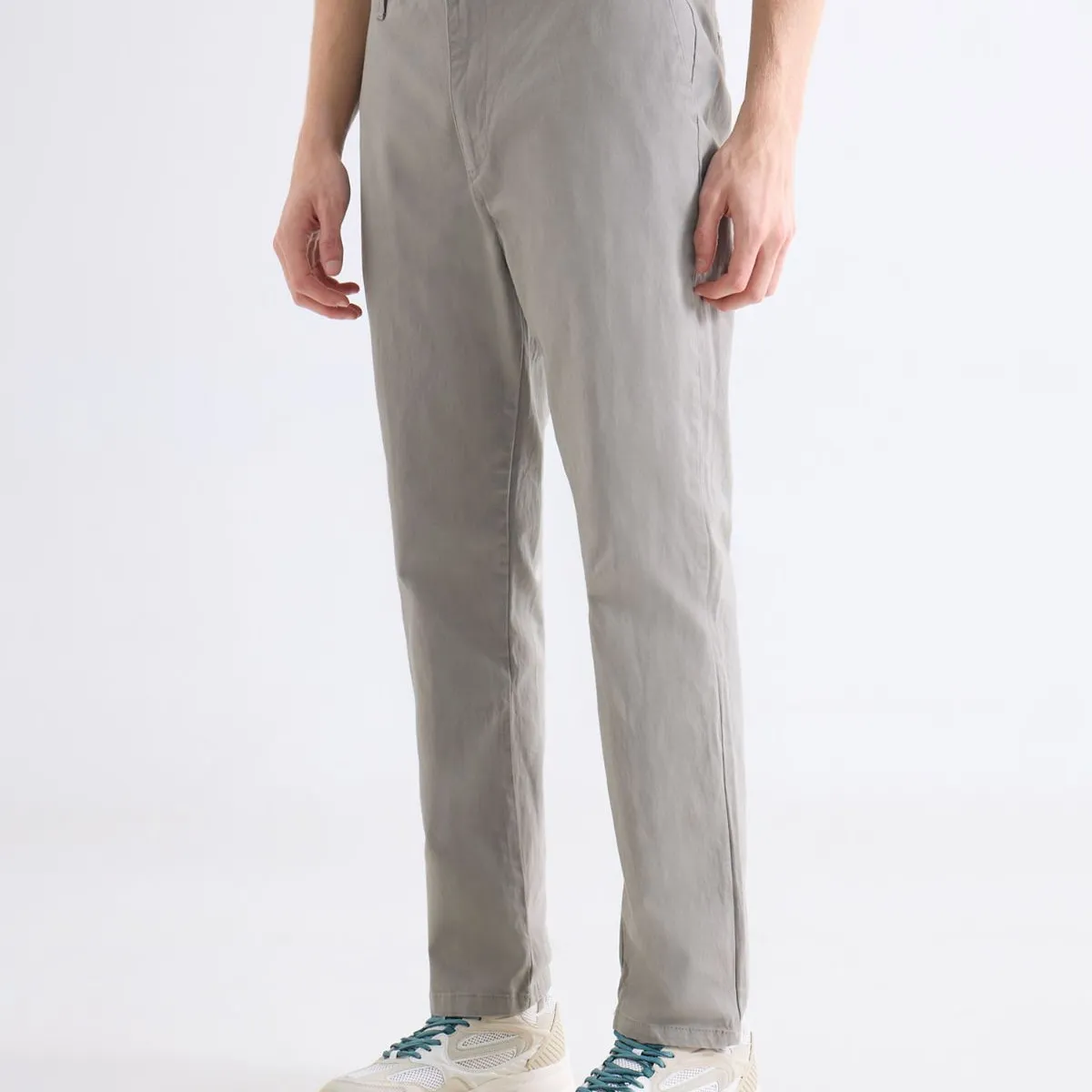 SEVEN SEVEN - Pantalón Chino Regular  Para Hombre Gris Seven Seven