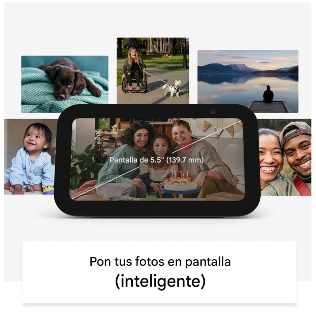 AMAZON - Amazon Echo Show 5 Altavoz Inteligente Touch Asistente Alexa