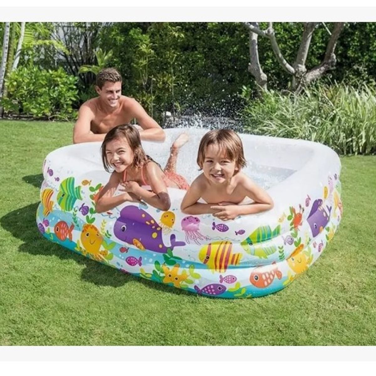 INTEX - Piscina Inflable Animales Marinos 340l Intex 57471np