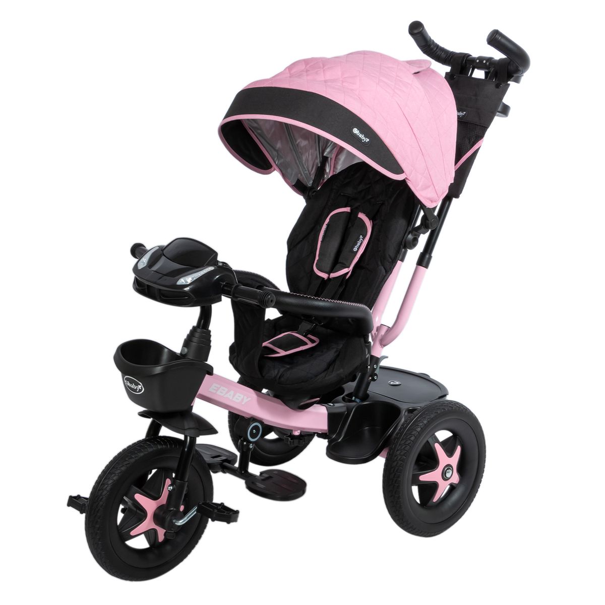 EBABY - Triciclo Paseador EB365A  ROSA