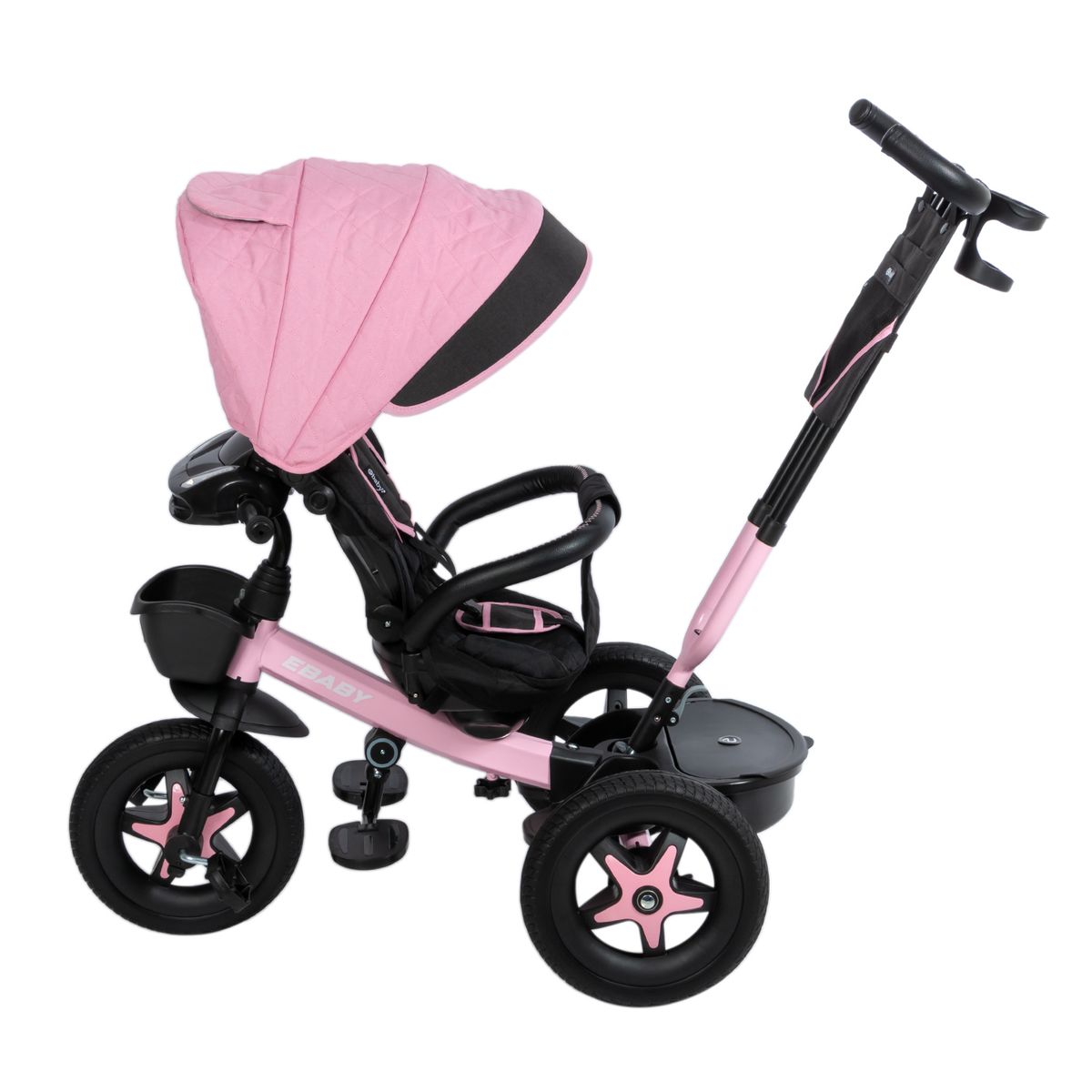 EBABY - Triciclo Paseador EB365A  ROSA