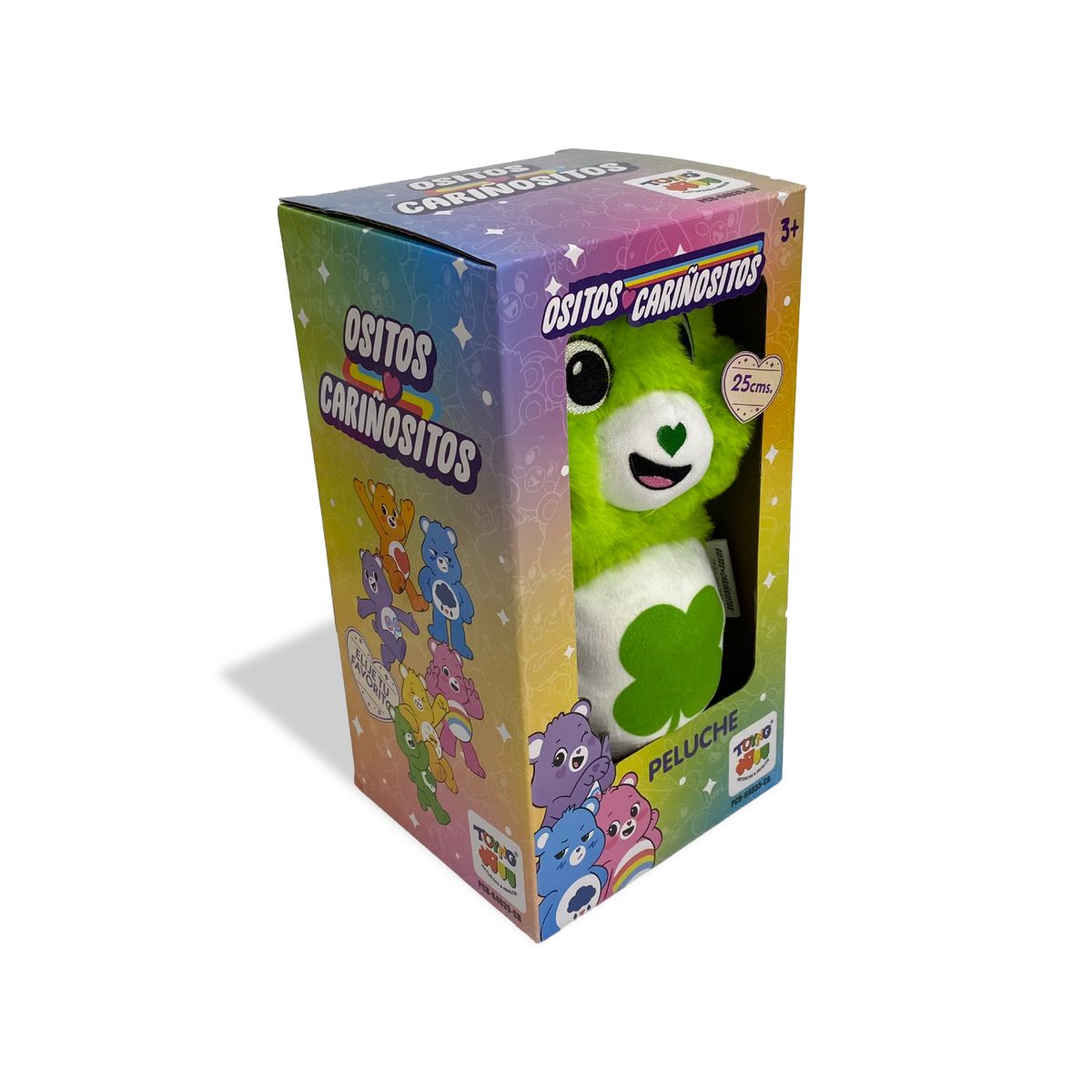 TOYNG - Peluche Revoltosito Verde 25 Cm en Caja – Ositos Cariñositos