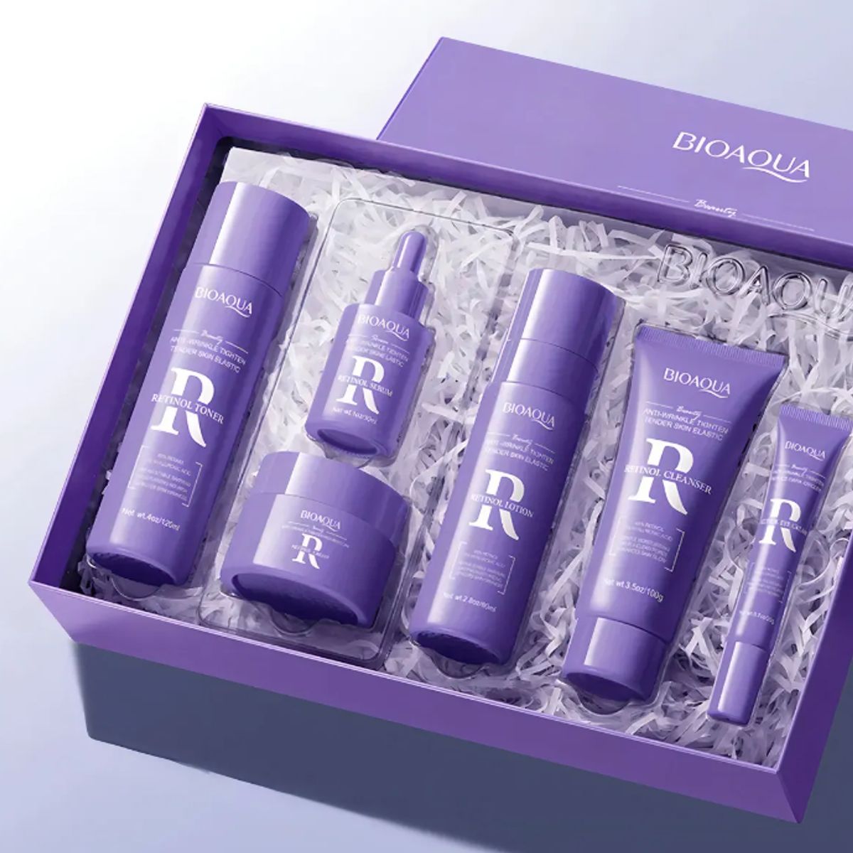 BIOAQUA - Retinol Antienvejecimiento Vitamina A Bioaqua Kit Skincare
