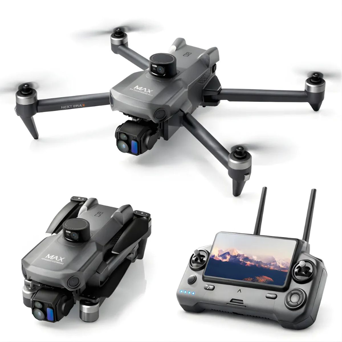 GENERICO - Drone P7 Max Doble Cámara 4k Uhd Wifi 24ghz Profesional