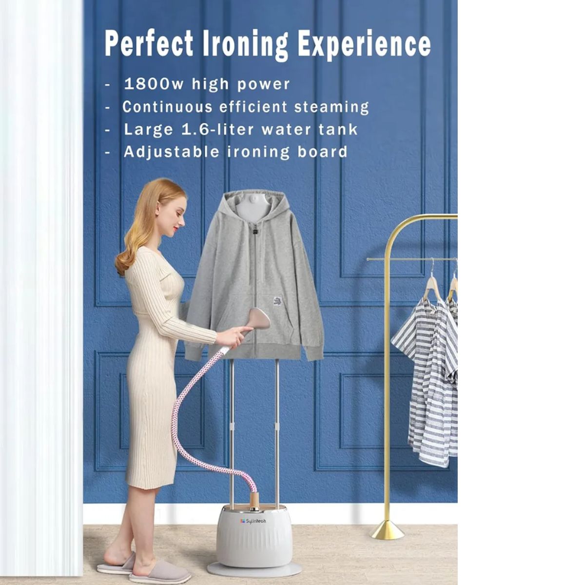 GENERICO - Plancha Ropa Vapor Profesional Comercial Domestica 1800w 54o