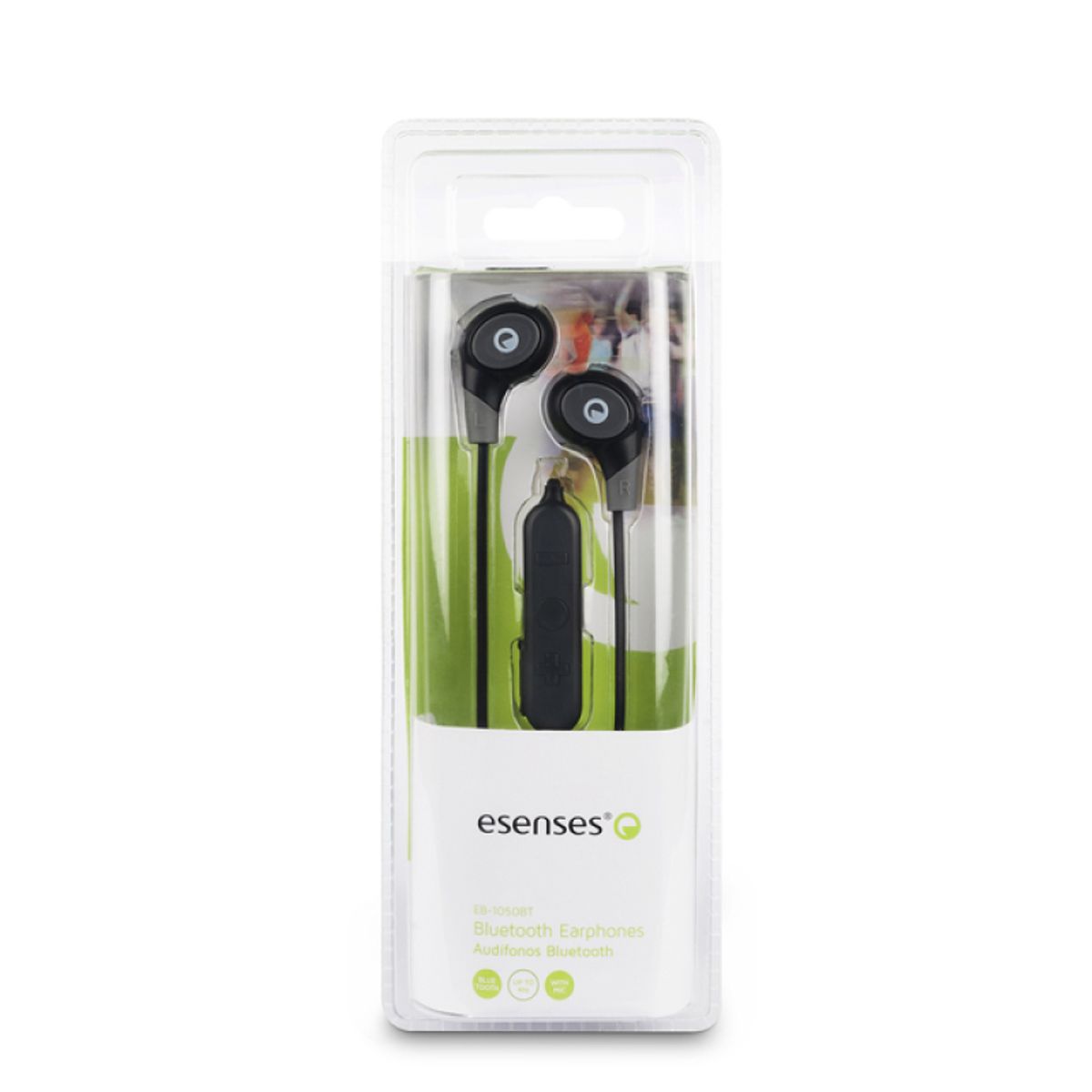 ESENSES - AUDIFONO ESENSES EB 1050  NEGRO BLUETOOTH