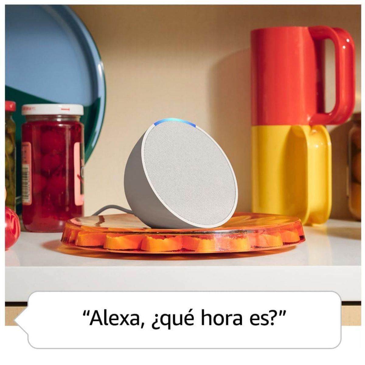 AMAZON - Amazón Echo Pop Ultima Generación Altavoz Inteligente Alexa
