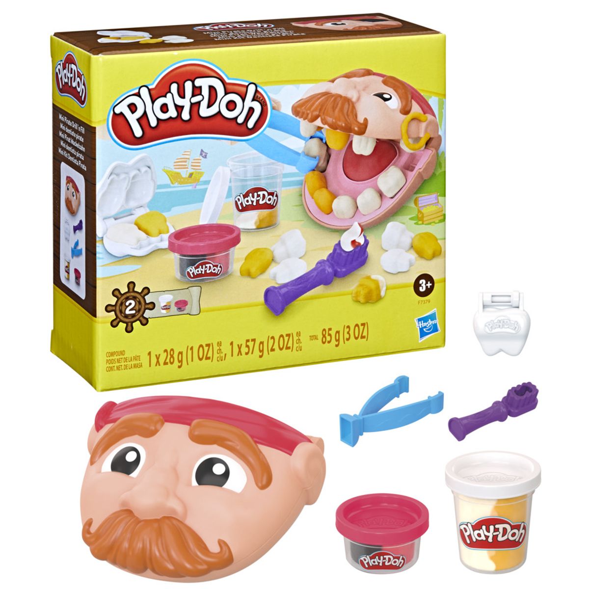 PLAY DOH - Masas y Plastilinas Play Doh Mini Dentista Bromista Pirata