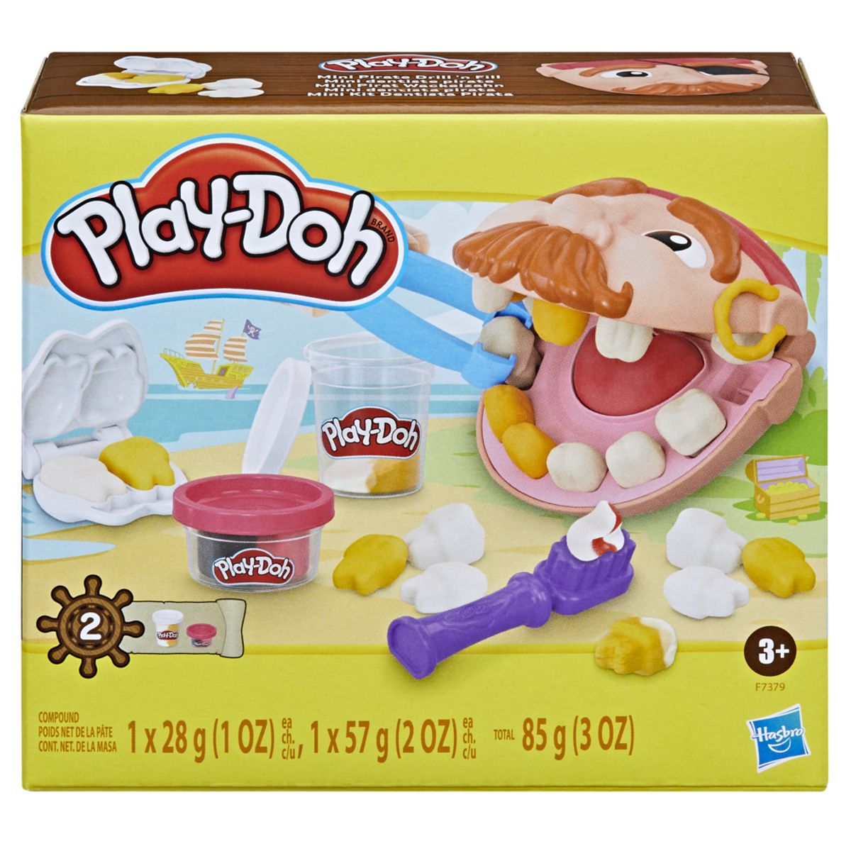PLAY DOH - Masas y Plastilinas Play Doh Mini Dentista Bromista Pirata